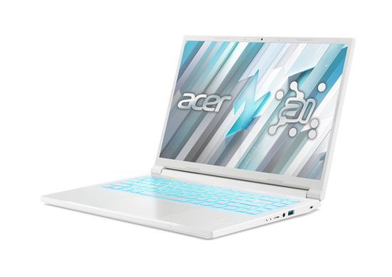 Acer Ноутбук Nitro V 14 ANV14-61 14.5" WQXGA IPS, AMD R7-8845HS, 32GB, F1TB, NVD4050-6, Lin, білий (382607) NH.QTYEU.009 фото