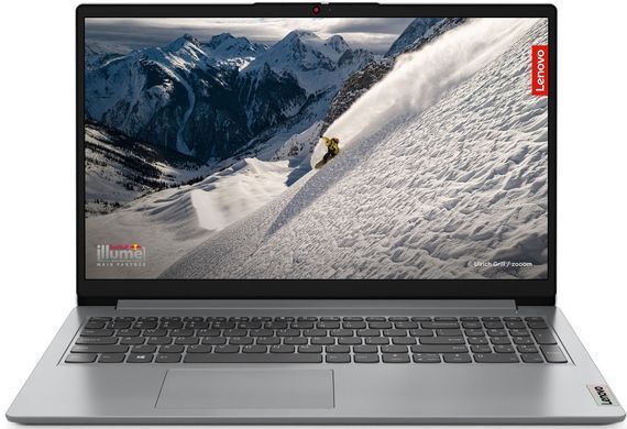 Lenovo Ноутбук IdeaPad 1-15ALC7 15.6" FHD IPS AG, AMD R5-5500U, 8GB, F512GB, UMA, Win11, серый 82R400HJRA фото