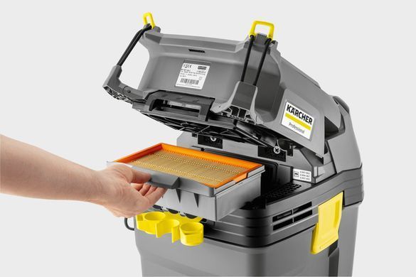 Karcher Пылесос профессиональный NT 30/1 Ap L, 1380Вт, 273мБар, контейнер 30л, 11.8кг 1.148-221.0 фото