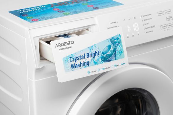 ARDESTO Пральна машина з фронт. завант. CrystalBright SWMG-7121W (346860) SWMG-7121W фото