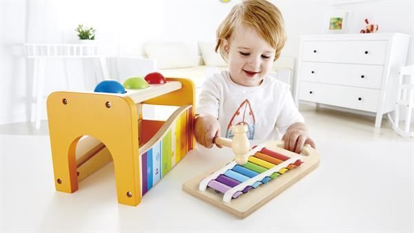 Деревянная стучалка Hape Шарики и ксилофон (E0305) dt_79239 фото