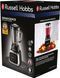 Russell Hobbs Блендер стаціонарний Sensigence , 1000Вт, чаша-1500мл, скло, сенс. управл., чорно-сірий (371121) 28241-56