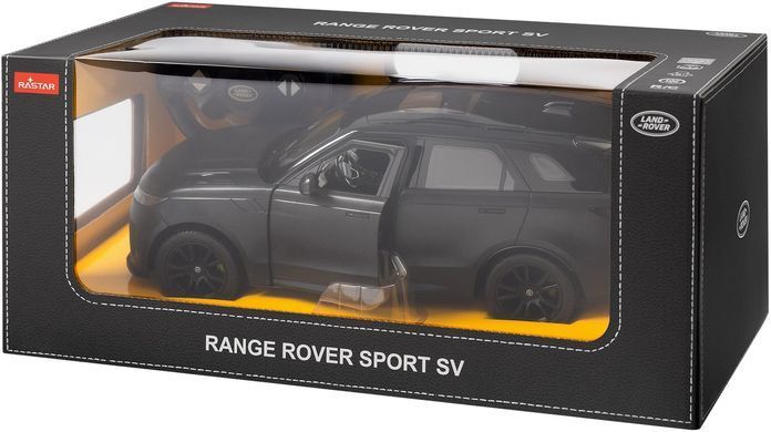 Машинка Rastar Range Rover Sport SV 1:14 Чорний