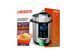 Мультиварка-скороварка ARDESTO MPC-P226, 900Вт, чаша-6л, электр. управление, книга рецептов, нерж. сталь+пластик, серебристая (364580) MPC-P226