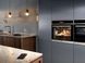Electrolux Духовой шкаф электрический, 70л, А+, пар, дисплей, конвекция, ф-ция пароварки, черный+нерж EOB7S31X
