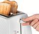 Russell Hobbs Тостер Groove 2 Slice, 850Вт, пластик, підігрів, розморож.,білий (362360) 26391-56