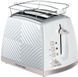 Russell Hobbs Тостер Groove 2 Slice, 850Вт, пластик, підігрів, розморож.,білий (362360) 26391-56