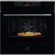 Electrolux Духовой шкаф электрический, 70л, А++, пар, дисплей, конвекция, ф-ция пароварки, телескопические направляющие, черный KOBBS39H