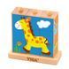 Дерев'яні кубики Viga Toys Башта зі звірятами (50834) dt_927