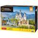 3D пазл CubicFun National Geographic Замок Нойшванштайн (DS0990h) dt_22924
