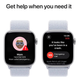 Смарт часы APPLE Watch S10 GPS 42mm Silver Alum Blue Cloud Sp/Loop MWWD3QH/A