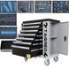 Тележка для мастерской с инструментами TAGRED TA212, 215 эл. TA212