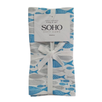 Кухонний текстиль SOHO Наб. руш. 40*40см бавовна 100% Fish 4 шт.