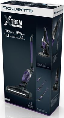 Rowenta Пылесос беспроводный X-TREM COMPACT, 100Вт RH1238WO фото