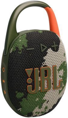 Портативна акустика JBL Clip 5 Камуфляж (JBLCLIP5SQUAD) JBLCLIP5SQUAD фото