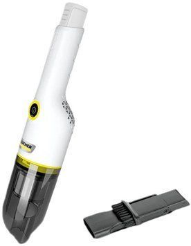 Karcher Пылесос автомобильный CVH 2-4 , 54Вт, конт пыл -0.15л, автон. робота до 10мин, вес-0.6кг, НЕРА, турборежим, белый 1.198-450.0 фото