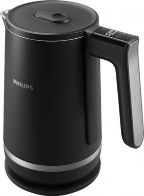 Электрочайник Philips Series 7000, Strix, с двойными стенками, 6 темп.реж, черный (376888) HD9396/90 фото