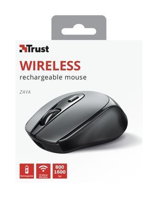 Trust Мышь Zaya Rechargeable WL Black 23809_TRUST фото