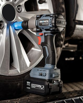 GRAPHITE 58G046 Безщеточний ударний гайковерт 1/2" 450 Нм без акумулятора 58G038 фото