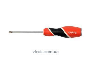 Викрутка хрестова ударна YATO : "Philips" PH2 х 150 мм