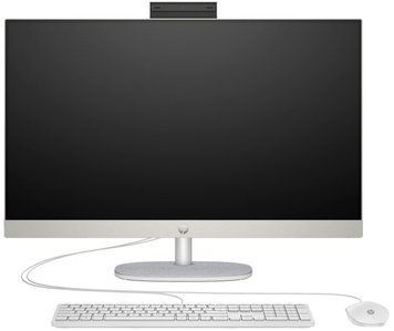 HP Комп'ютер персональний моноблок All-in-One 27" FHD IPS AG, AMD R5-7520U, 16GB, F512GB, UMA, WiFi, кл+м, DOS, білий (381485) AR0N4EA фото