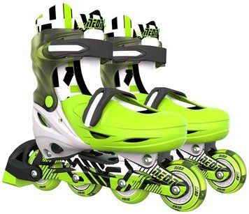 Роликові ковзани Neon Inline, розмір 30-33, зелений (390875)