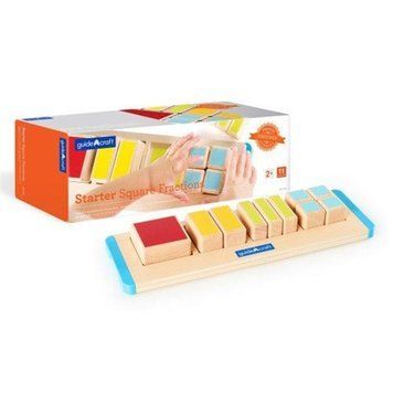 Деревянный пазл-сортер Guidecraft Manipulatives Части квадрата (G6748) dt_2196 фото