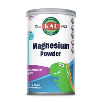 KAL Магній порошок без смаку Magnesium Powder 200mg 113.4 мл Без смаку