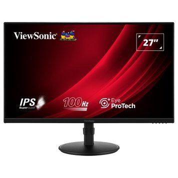 27" 16:9 IPS РК монітор, 1920х1080, 100 Гц, HDMI, VGA, Display Port VIEWSONIC VA2708-HDJ 3728450 фото