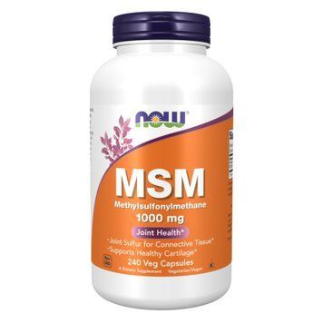 МСМ метилсульфонилметан Now Foods (MSM) 1000 мг 240 капсул