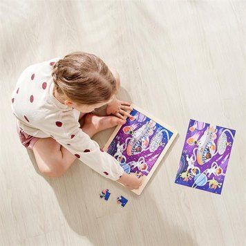 Пазл Hape Прибульці з розмальовкою (E1644) dt_28429 фото