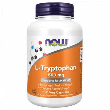 L-Tryptophan 500mg - 120 vcaps Now Foods / L-Триптофан