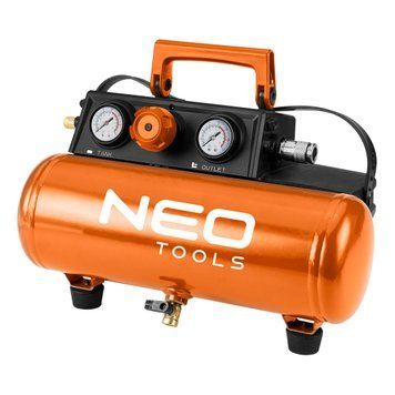 Аккумуляторный компрессор NEO Tools Energy+ 18 В 04-620, безмасляный, 3,8 л (без АКБ и зарядного)