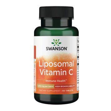 Liposomal Vitamin C - 1000 mg - 60 tabs Swanson / Ліпосомальний вітамін С