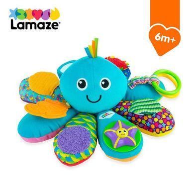 М'яка іграшка Lamaze Восьминіг із прорізувачем (L27206) dt_14193 фото
