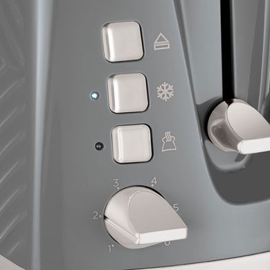 Russell Hobbs Тостер 26392-56 Groove, сірий (362363) 26392-56 фото