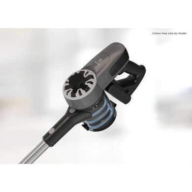 Electrolux Пылесос беспроводный, конт пыль -0.5л, автон. раб. до 42мин, вес-2.22кг, НЕРА10, 3 насадки, серый EP31CB21TG фото