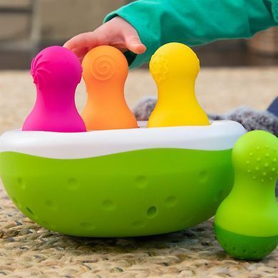 Сортер-балансир Fat Brain Toys Spinny Pins Неваляшки (F248ML) dt_13666 фото