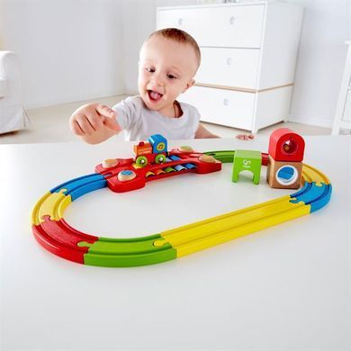 Игрушечная железная дорога Hape с ксилифоном 14 эл. (E3822) dt_79240 фото