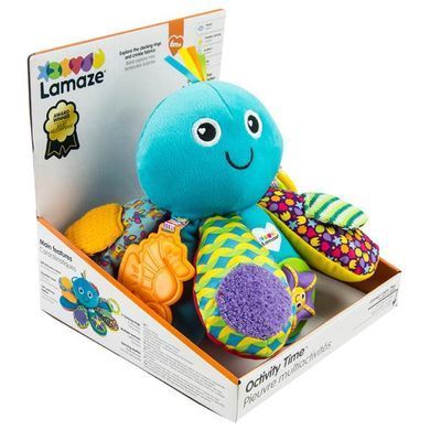 М'яка іграшка Lamaze Восьминіг із прорізувачем (L27206) dt_14193 фото