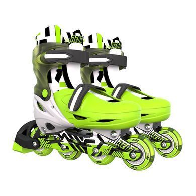 Роликові ковзани Neon Inline, розмір 30-33, зелений (390875)