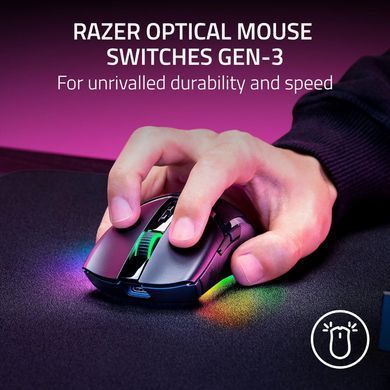 Razer Мышь Cobra Pro, RGB, USB-A/WL/BT, чёрный RZ01-04660100-R3G1 фото