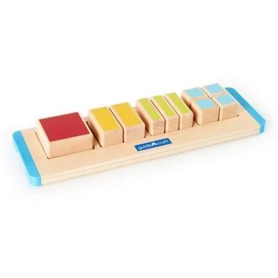 Деревянный пазл-сортер Guidecraft Manipulatives Части квадрата (G6748) dt_2196 фото