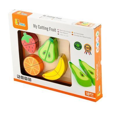 Іграшкові продукти Viga Toys Дерев'яні фрукти (50978) dt_934 фото