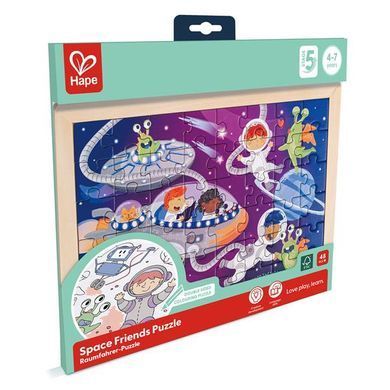 Пазл Hape Пришельцы с раскраской (E1644) dt_28429 фото