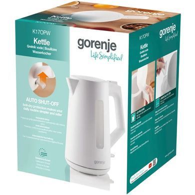 Електрочайник Gorenje K17OPW (7159945) 746111 фото
