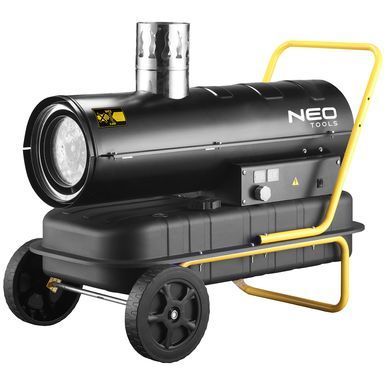 Масляний обігрівач з витяжкою NEO TOOLS 90-086, 20 кВт, бак 38 л, 600 м&sup3;/год