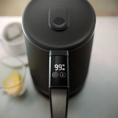 Электрочайник Philips Series 7000, Strix, с двойными стенками, 6 темп.реж, черный (376888) HD9396/90 фото