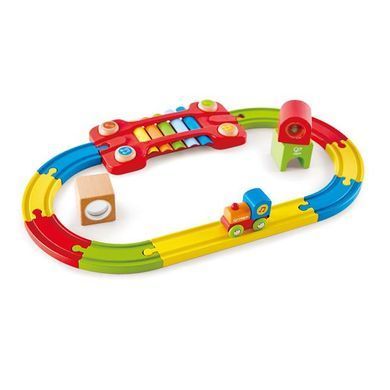Игрушечная железная дорога Hape с ксилифоном 14 эл. (E3822) dt_79240 фото