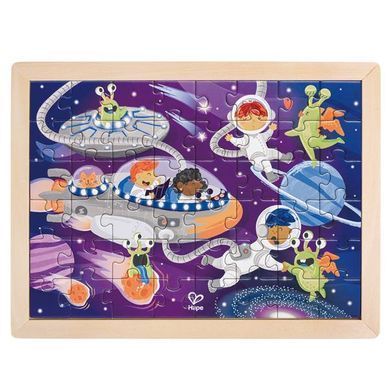 Пазл Hape Пришельцы с раскраской (E1644) dt_28429 фото